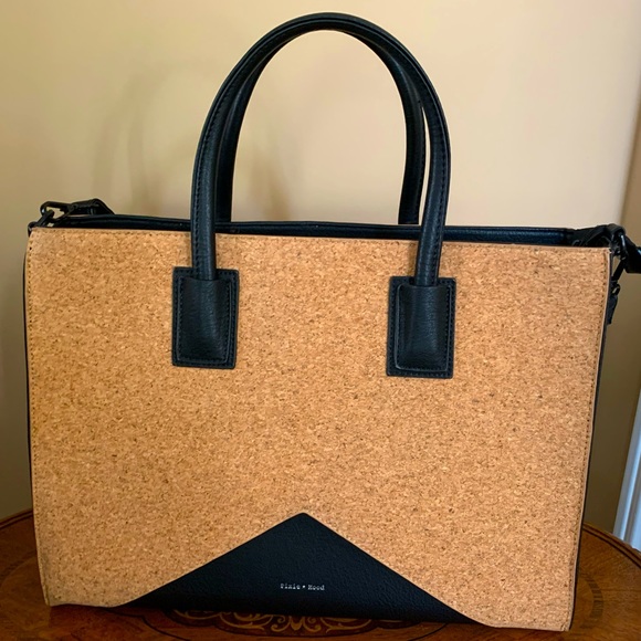 NEW - Vegan leather and cork Bag - Picture 1 of 5